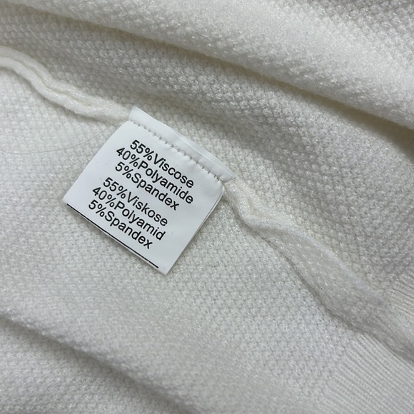 Kancy Kole ivory open front long sleeve super soft cardigan medium - Picture 5 of 12